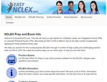Tablet Screenshot of easynclex.com